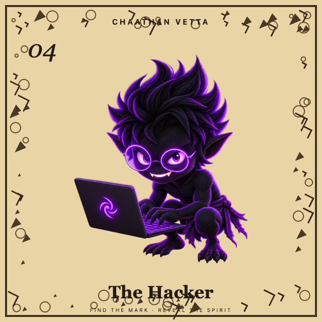 Hacker Chathan: print this exact square to reveal the creature